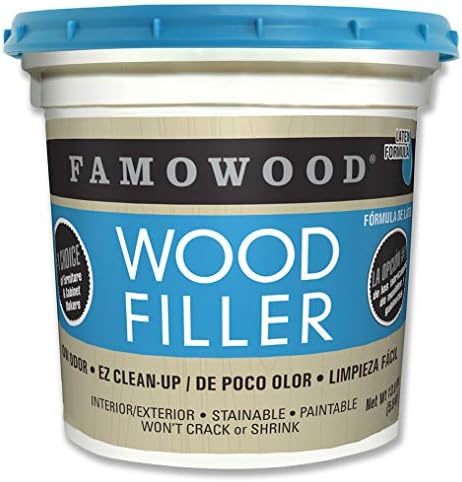 Famowood 40002106 Original Wood Filler, Birch, Net Wt 13.0 lbs.