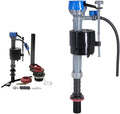 Fluidmaster 400ARHRKP10 PerforMAX Universal High Performance All in One Repair Kit for 2-Inch Flush Valve Toilets, Easy Install | Fluidmaster 400H-002 Performax Universal Toilet Fill Valve High Performance Tank and Bowl Water Control