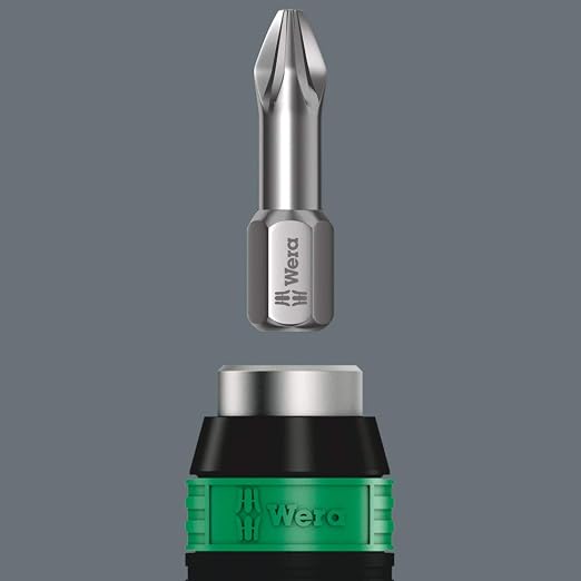 Wera 05074700001 Kraftform 7440 Hexagon Torque Screwdriver, 1/4" Head, 0.3-1.2 Nm Variable Torque Adjustment Range