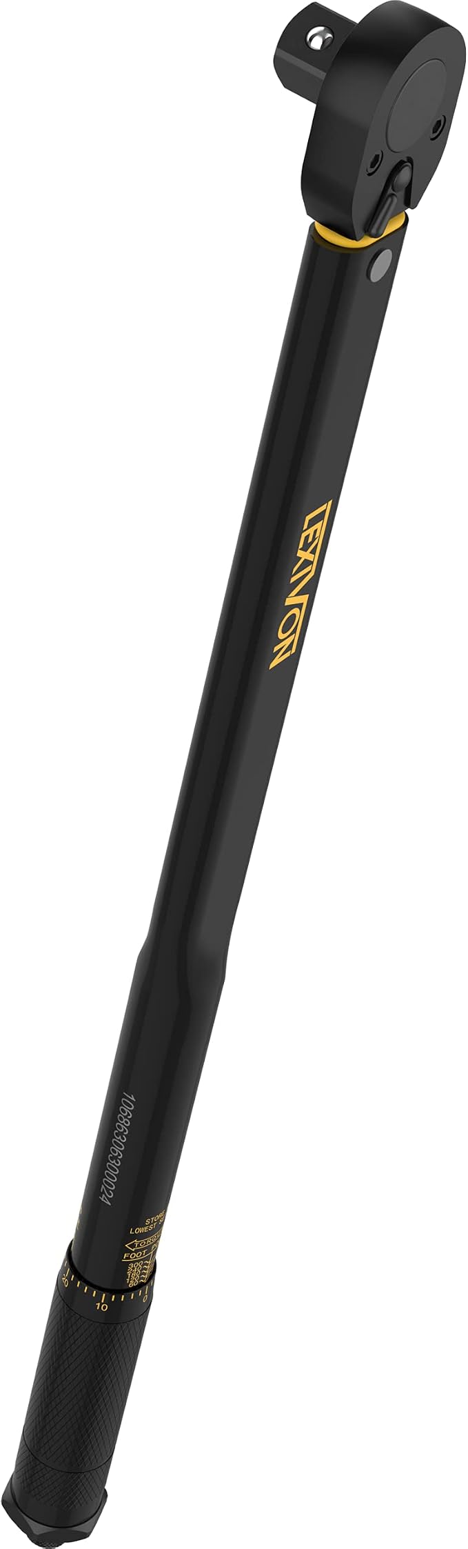 LEXIVON 3/4-Inch Drive Click Torque Wrench 30~300 Ft-Lb / 40.7~406.8 Nm (LX-185)