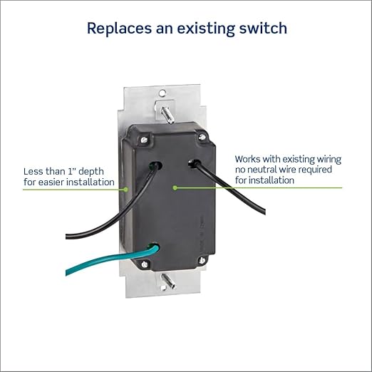 Leviton SureSlide Dimmer Switch for Dimmable LED, Halogen and Incandescent Bulbs, 6672-1LT, Light Almond