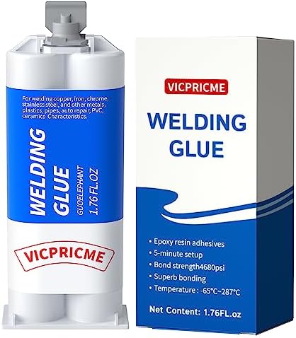 24 Pack Metal Glue,1.76oz 2 Part 5 Min Epoxy Glue, High Strength High Temperature Resistant Adhesive Body Filler, Marine Sealant,Liquid Steel Cold Weld Plastic,Aluminum,Wood,Marine epoxy Putty Repair