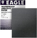 Eagle 9x11 Silicon Carbide Waterproof Sanding Sheets, Flexible Back, Grit P240, 102-0240, 50 Sheets