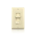ECOELER Ivory Dimmer Wall Light Switch, Universal Lighting Control for 3-Way/Single Pole, Compatible with 300W Dimmable LED/CFL Lights and 600W Incandescent/Halogen Bulbs, Wallplate Included