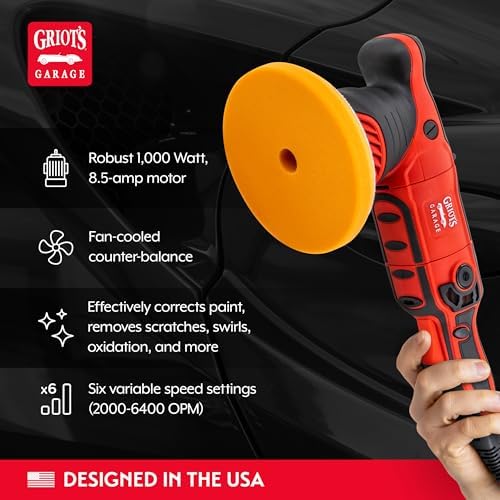 Griot's Garage G9 Orbital Starter Kit for Car Polishing