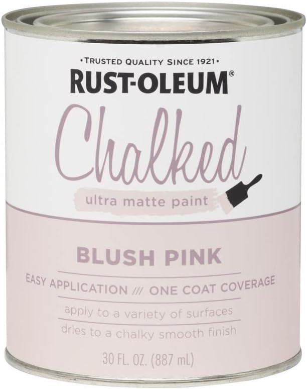 Rust-Oleum Chalked Blush Pink Chalk Paint 30 oz.