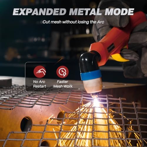ARCCAPTAIN 65A Plasma Cutter Machine, Non-Touch Pilot Arc, 3-in-1 Cut Modes