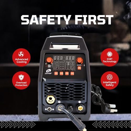 MIG180SP 180A 6-in-1 Spool Gun Aluminum MIG Welder 120/240V