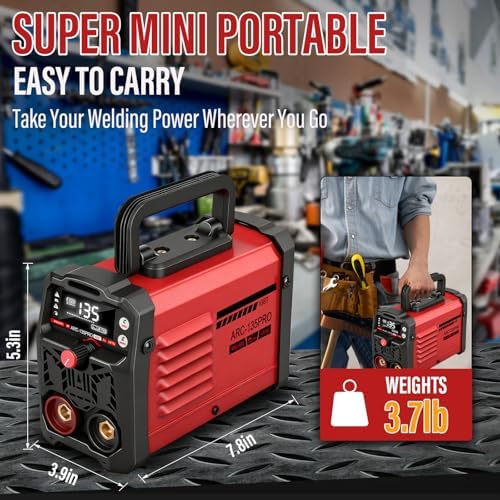 MMA-135PRO Stick Welder 110V, Lift TIG 2-in-1 Mini Welder for DIY