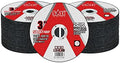 SALI 50 Pack Cut Off Wheels Cutting Wheels 3" x 1/16" x 3/8" Professional Cutting Stainless Steel for 3 in Angle Grinders and Die Grinders- Cutting Disc Aggressive Cutting Operating Up to 20380 RPM