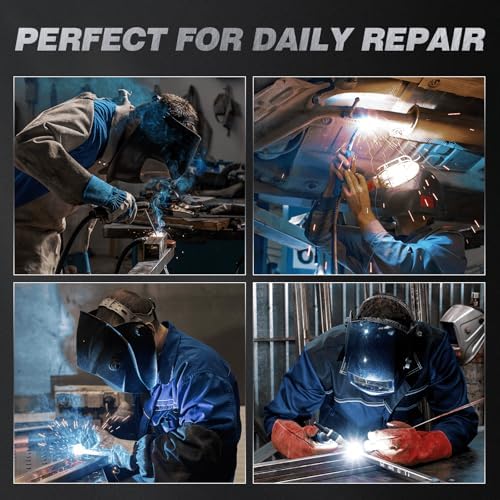 ARCCAPTAIN 160A MIG Welder 110V 220V Gasless Gas MIG Stick Lift TIG Welding