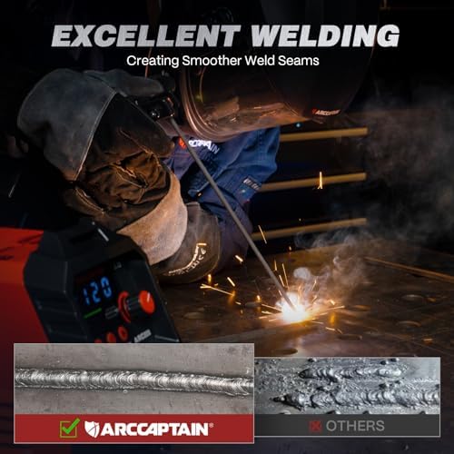 ARCCAPTAIN 220A Stick Welder, 110V/220V ARC/Lift TIG Welding Machine