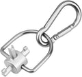 HVAC Tools Locking Cap Key for R410A R22 Refrigerant, 3-in-1 Valve Core Removal Tool, Multi-Function HVAC Refrigerant Service Key for AC; Equipment Repair, Tamper-Resistant