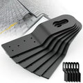 12 Pack Permanent Roof Safety Anchors for Fall Protection, Black