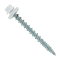 Fasteners Plus ST Fastening #10 x 2 Kwikseal Woodbinder Metal Roofing Screws Metal-to-Wood Bright White (Pack of 250)