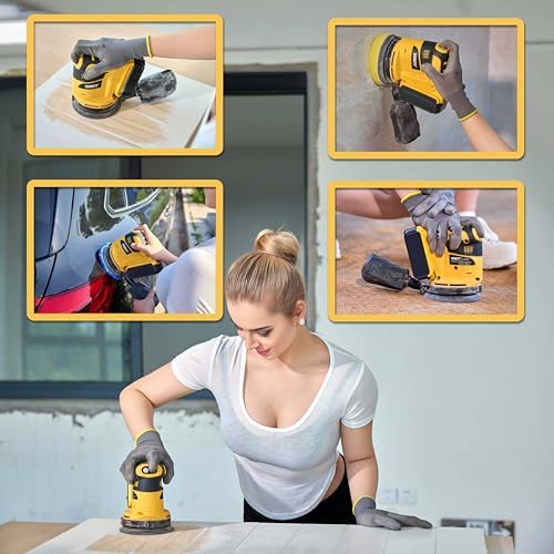 Brushless Random Orbital Sander for DEWALT 20v Battery(No Battery)