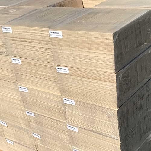 3mm 1/8" x 12" x 12" B/BB Baltic Birch Plywood Squares (24pcs) - Perfect for Arts & Crafts, School & DIY Projects, Drawing, Painting, Wood Engraving, Burning & Laser Projects - Cherokee Wood Products