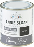 Annie Sloan Chalk Paint® (Graphite, 500 ml/16.9 Fl Oz) a unique decorative paint for furniture, cabinets and home décor with no sanding or priming