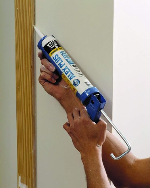 DAP Acrylic Latex Caulk with Silicone, White | Alex Plus | 10.1oz | Pack of 2