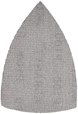 Mirka Abranet Delta 4x6 in 80 Grit Mesh Sanding Sheets Hook & Loop, 50 Pack
