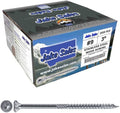 Jake Sales #9 x 3 Silver Star Stainless Steel Wood Screw - Flat Head Wood Screws - 300 Series Stainless Steel Torx/Star Drive Screws - (Full Box - 2,000 Approx. Screws)