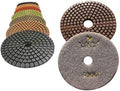 Grit 3000 5" Diamond Polishing Pads Premium Grade Wet Flexible 2.2 MM High