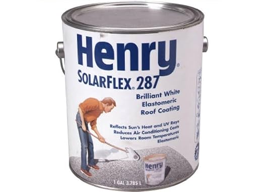 Henry Elastomeric Roof Coating White 1 Gl