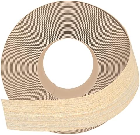 GSCIT Club Maple Edge Banding, 1 1/2 inch x 50ft Wood Edge Banding Pre-glued Flexible, Veneer Tape Banding for Cabinet Repair Furniture Restoration