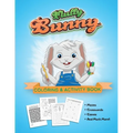 Fluffy Bunny Coloring & Activity Book: Mazes, Crosswords, Games, Fun For All Ages - Paperback