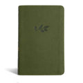 NASB Personal Size Bible, Olive Leathertouch - Imitation Leather