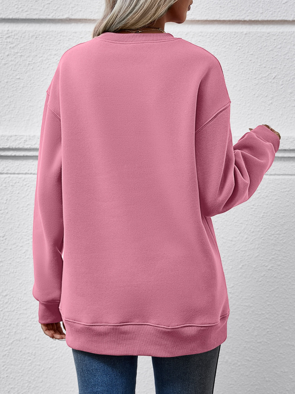 BELIEVE Graphic Long Sleeve Sweatshirt