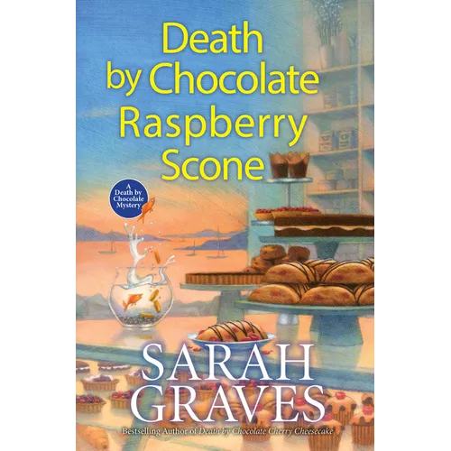 Death by Chocolate Raspberry Scone - Hardcover