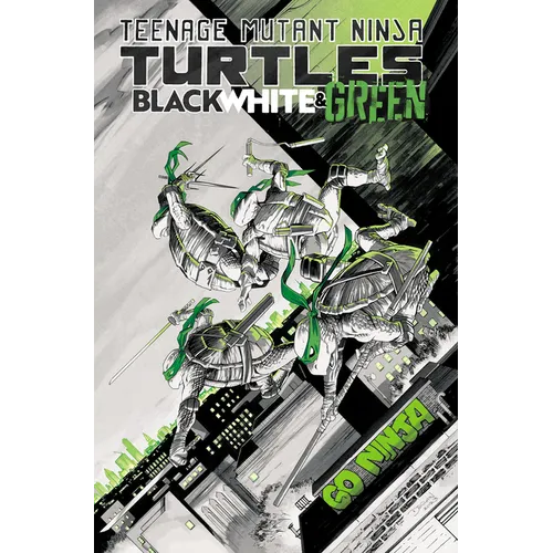 Teenage Mutant Ninja Turtles: Black, White, and Green - Paperback