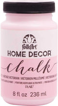 FolkArt 34927 Home Decor Chalk Furniture & Craft Paint in Assorted Colors, 8 ounce, Vintage Victorian