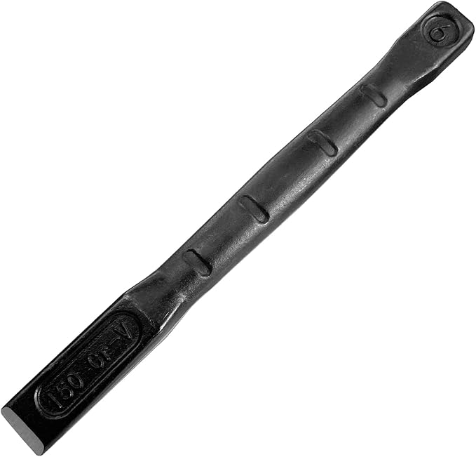 WEDO 6" Cold Chisel,Flat Utility Chisel,Industrial Grade,Length 150mm,CR-V Steel,Die-forged,Heat Treatment,Surface Black Polishing,For Carpentry, Metalwork, Woodwork & Masonry work