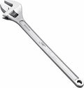 Jetech 24-Inch Adjustable Wrench, Professional Heavy Duty, Chrome Vanadium Steel, Shifter Spanner with Inch/Metric Scale, Wide Caliber Opening, Rust-Resistant Finish, Extra-Long Leverage