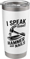 Carpentry Wood - Furniture Woodwork Carpenter Stainless Steel Insulated Tumbler