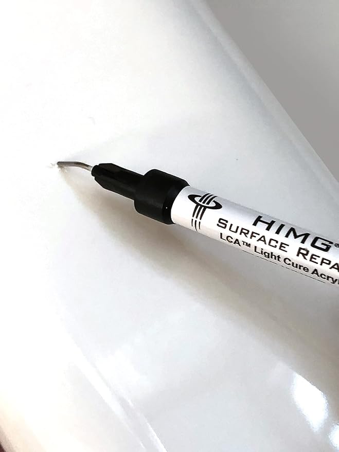 HIMG Bathtub & Shower Pan Repair Kit, Compatible with V&B Star White