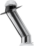 Solatube® 160 DS 10-inch HVHZ Tubular Skylight Kit – Hurricane Zone Certified for High-Velocity Winds – Includes Pitched Roof Flashing & Extension Tubes – Bathrooms & Hallways