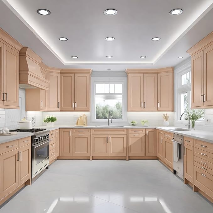 ALL-IN-ONE Paint by Heirloom Traditions, Blossom (Soft Peach), Quart - Durable cabinet and furniture paint. Built in primer and top coat, no sanding needed. Includes our 30 featured color card.