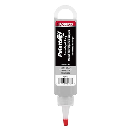 ROBERTS Palette Quick-Repair Putty for Wood, Laminate & Vinyl - Light Gray