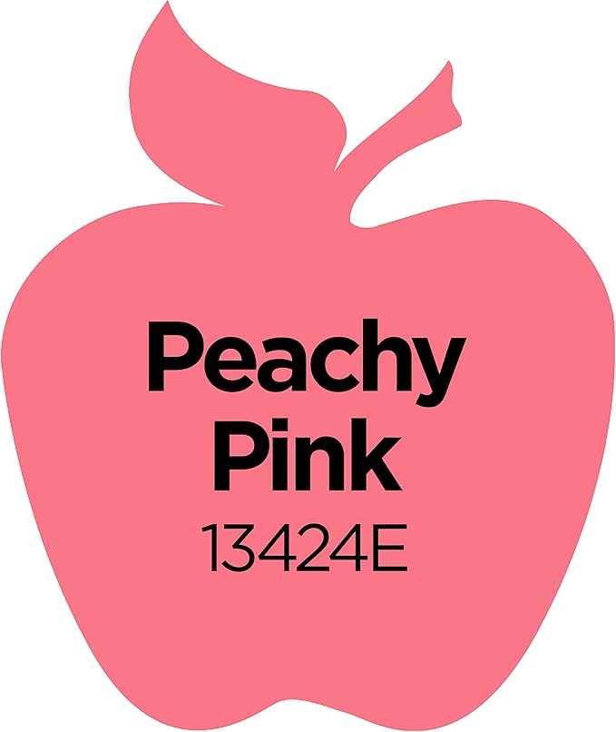 Apple Barrel Acrylic Paint, Peachy Pink 2 fl oz Classic Matte Acrylic Paint For Easy To Apply DIY Arts And Crafts, Art Supplies With A Matte Finish- Pack of 1