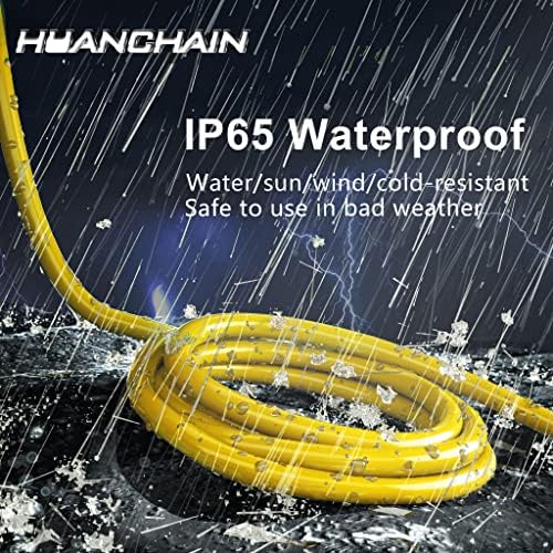 HUANCHAIN 14 Gauge Heavy Duty Outdoor Extension Cord 25 FT Waterproof