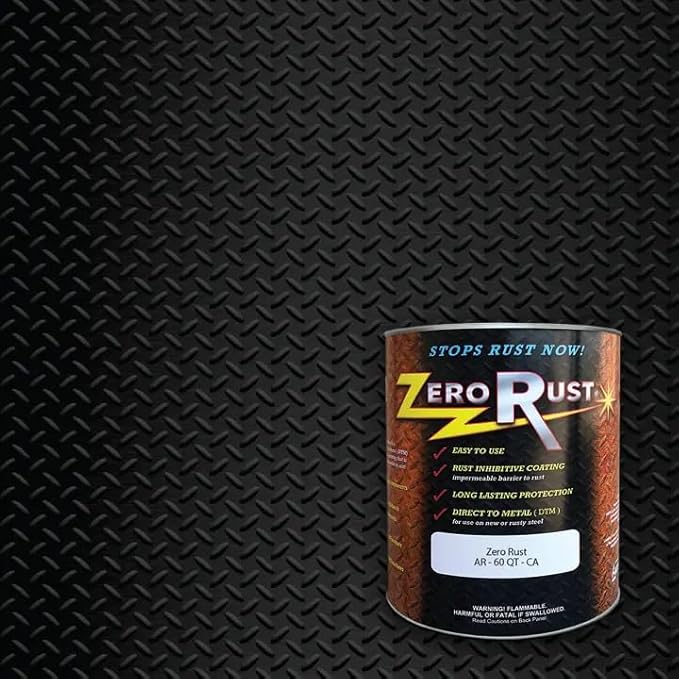 AMTECO DIVISION OF GEMINI INDUSTRIE Zero Rust® Primer (Black HP-62, 1 Quart)