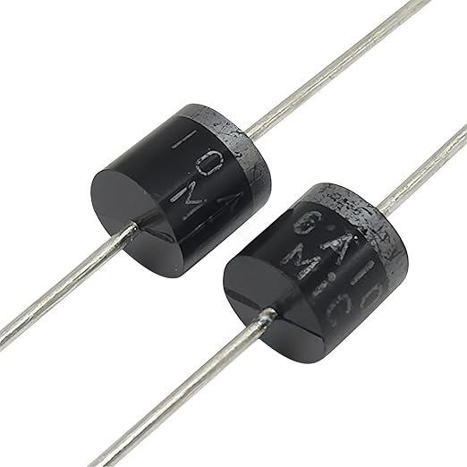 50PCS 10A10 Rectifier Diode 10A 1000V R-6 Axial 10 Amp 1000 Volt Electronic Silicon Diodes Applicable DIY Maintenance Teaching Experiment