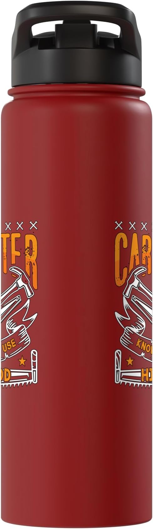 This Carpenter Knows How To Use Woodwork Carpentry Carpenter Stainless Steel Insulated Water Bottle