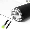 Storystore Foam Backed Suede Headliner Fabric, 36" L x 60" W Car Roof Liner | Black Suede Headliner Material for Cars, Trucks, Suvs, Boats, Rvs and Interior Restoration