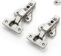 Ravinte 15 Pairs 30 Packs Full Overlay Cabinet Door Hinges,105 Degree Adjustable Concealed Kitchen Cabinet Hinges Soft Close for Face Frame Cabinet