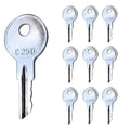 Ignition Keys C250 Replaces 089216-001 170151-001 Compatible with Crown Forklift (C250)