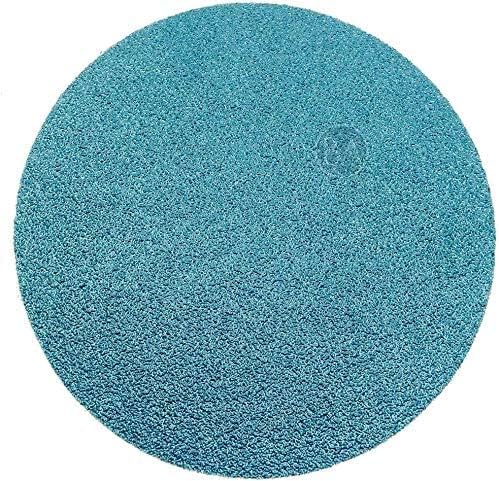 Benchmark Abrasives PSA No Hole 8 Inch Sanding Discs with Zirconia Grains Automotive Orbital Sander Sandpaper - 8 Inch Sanding Disc Self Stick Adhesive Back - Surface Blending (10 Pack), 36 Grit